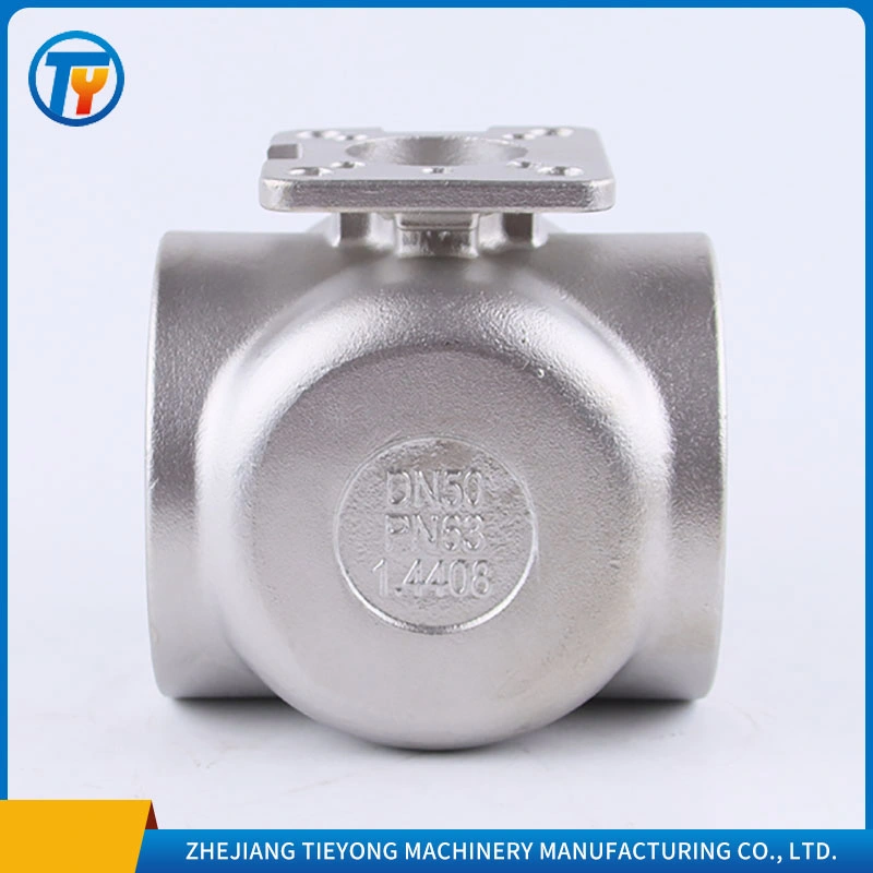 1/2inch Bsp NPT Goods in Stock Plumbing Materials Stainless Steel Threaded SS304/316 Pipe Fittings Tee Automotive Parts for Water Supply