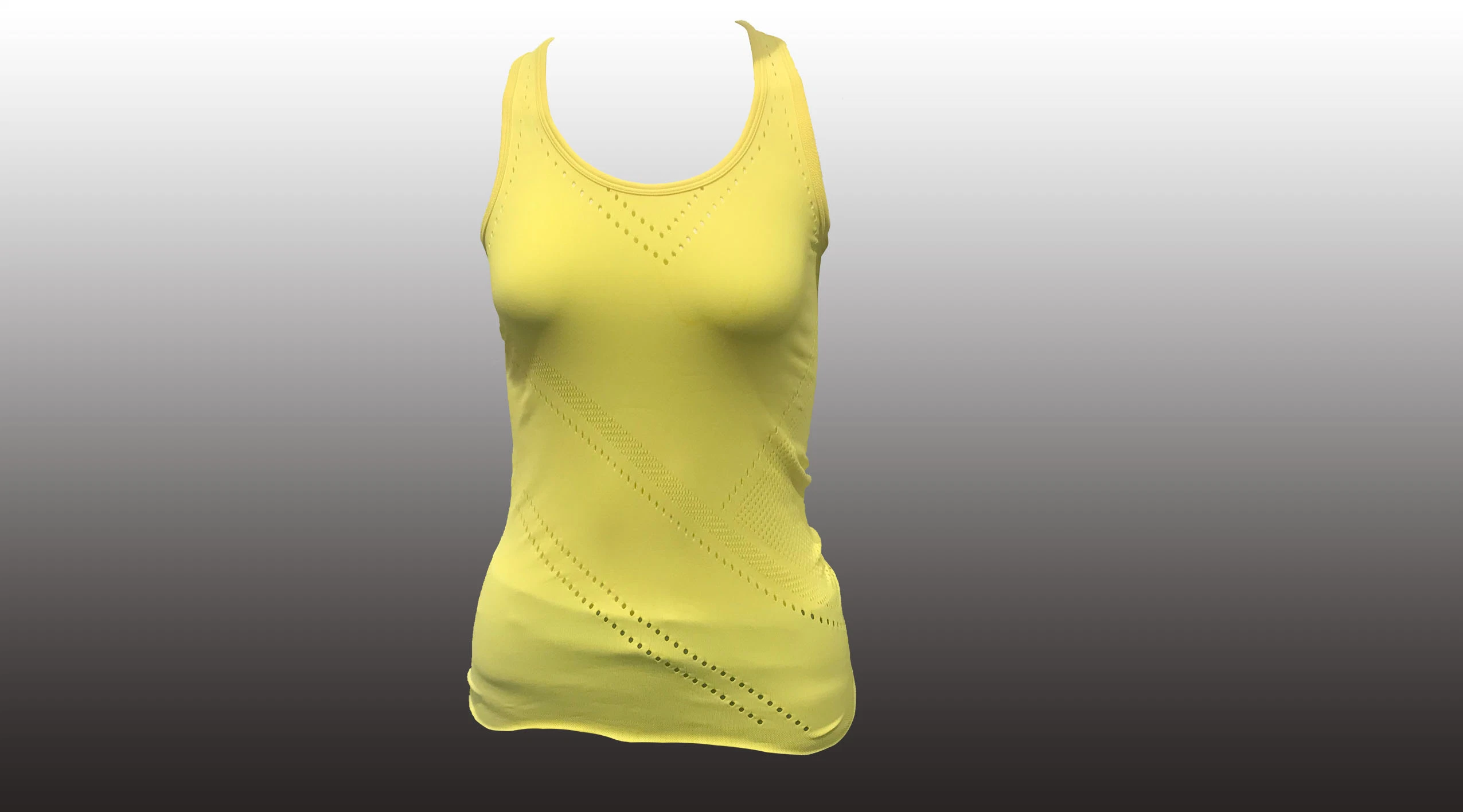 Warp Knitting Seamless Tank Top