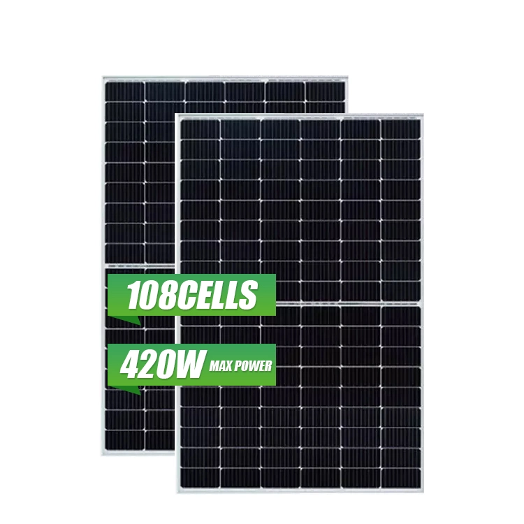 Hot Sale 400W 450W 500W 600W 36V 12bb 132cells Monocrystalline Silicon Solar PV Panel with High Conversion Rate Lowest Wholesale Price From China Factory