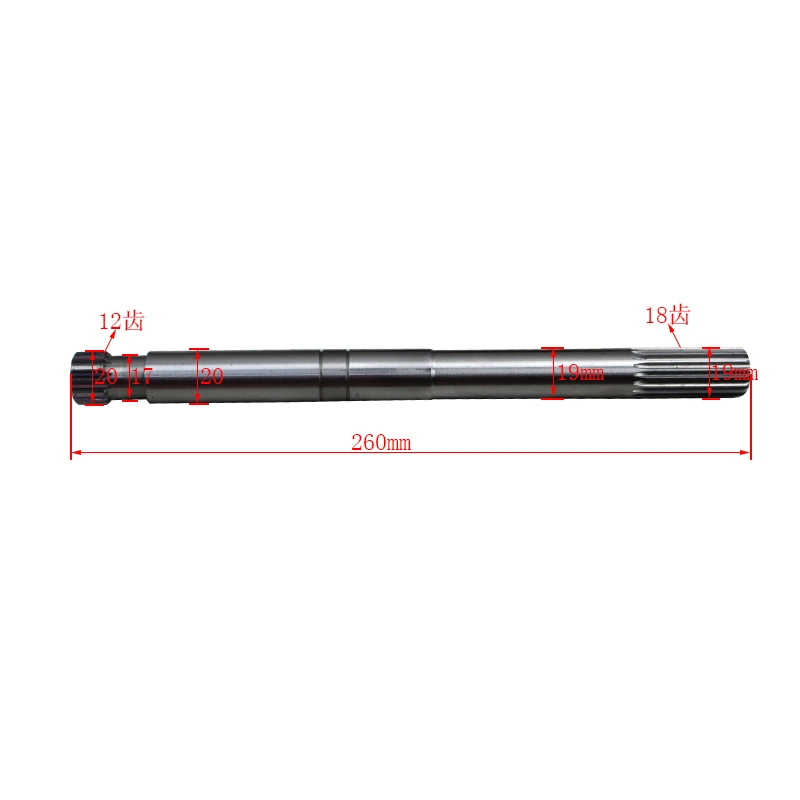 Zhiruo Forklift Parts Connecting Shaft to Steering Machine H43e4-12001 for Heli 5-7t