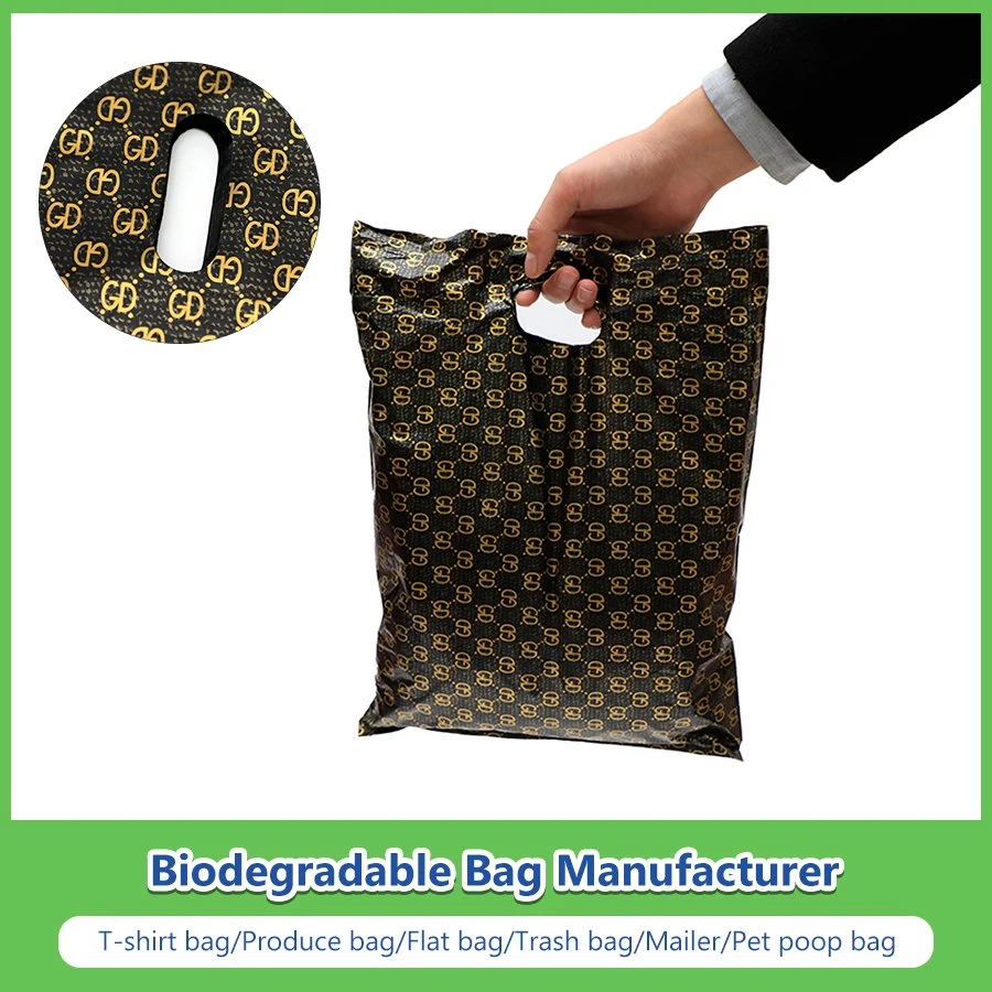 Pbat+Corn Starch,Biodegradable,Compostable Bags,T-Shirt/Hand/Shopping/Roller/Trash Bags/Poly Mailing/Dog Pet Poop/Clothes/Packaging Bags with TUV Certificates