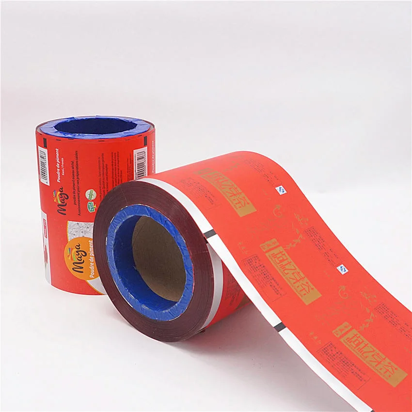 Chips Packaging Plastic Foil Laminated Heat Sealable Flexible Food Packaging Materials Roll Stock Film