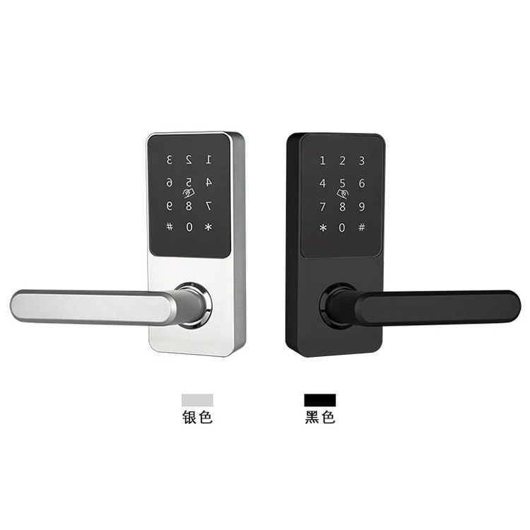 Bluetooth Deadbolt Wooden Digital Smart Key Door Lock