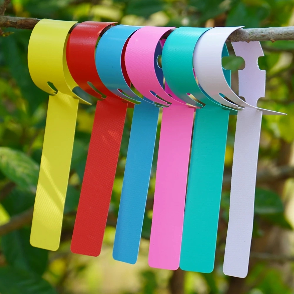 Waterproof Plant Markers Plastic Plant Hanging Tags Gardening Plant Marker Label Tools Garden Pots Planters Tags