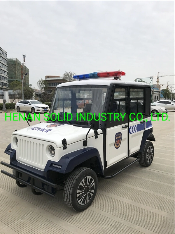 4 Seats Park Playground Electric Security Patrol Car