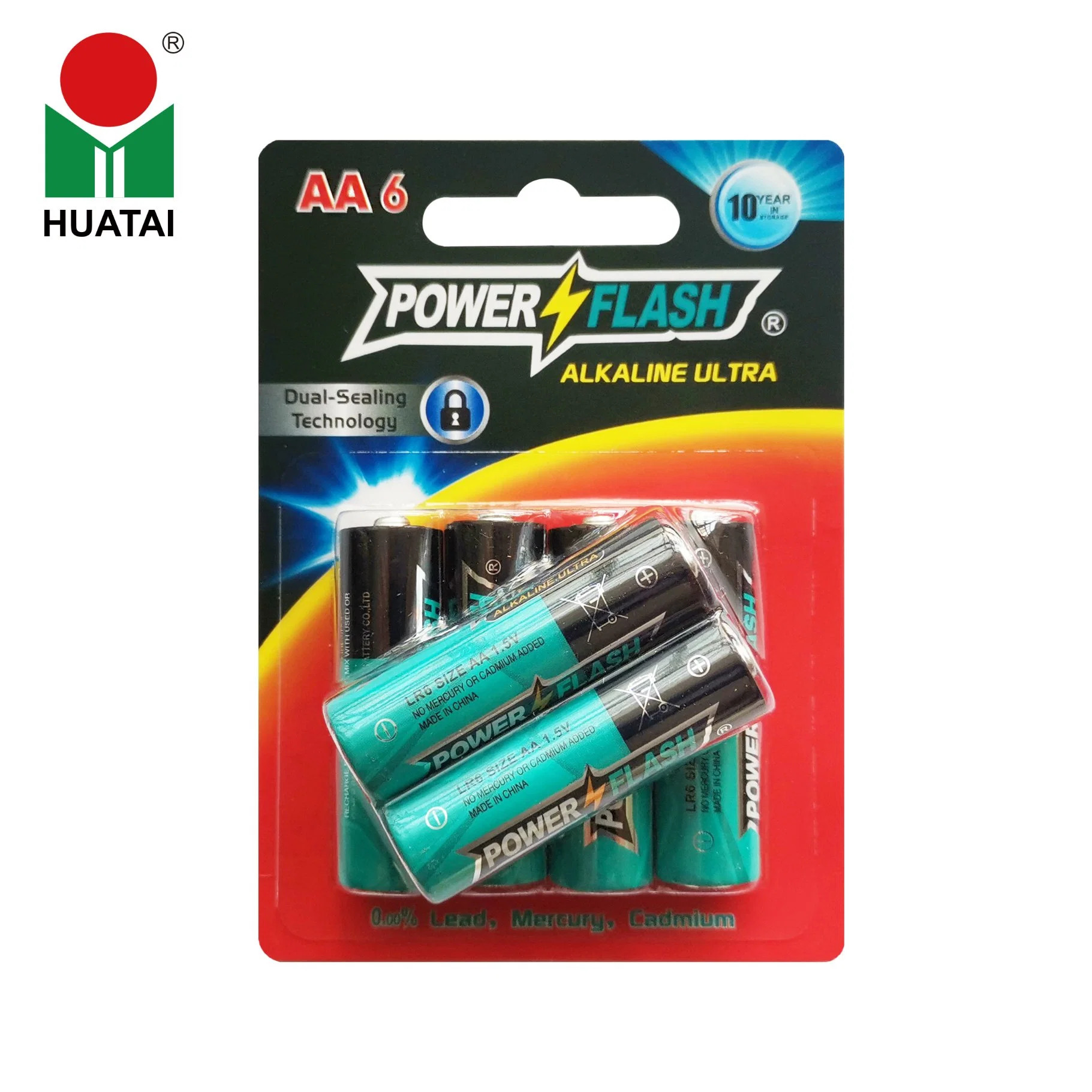 Lr6 AA Alkaline 1.5V AA Dry Battery Cell Remote Control Toy