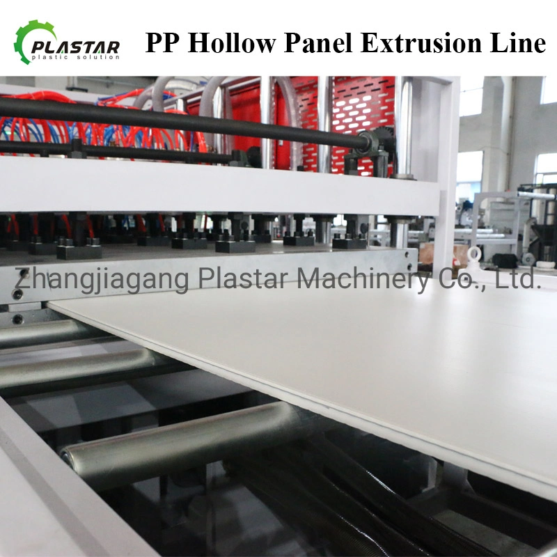 1220mm Plastic PP Co-Extrusion Construction Engineering Formwork Making Machine Line