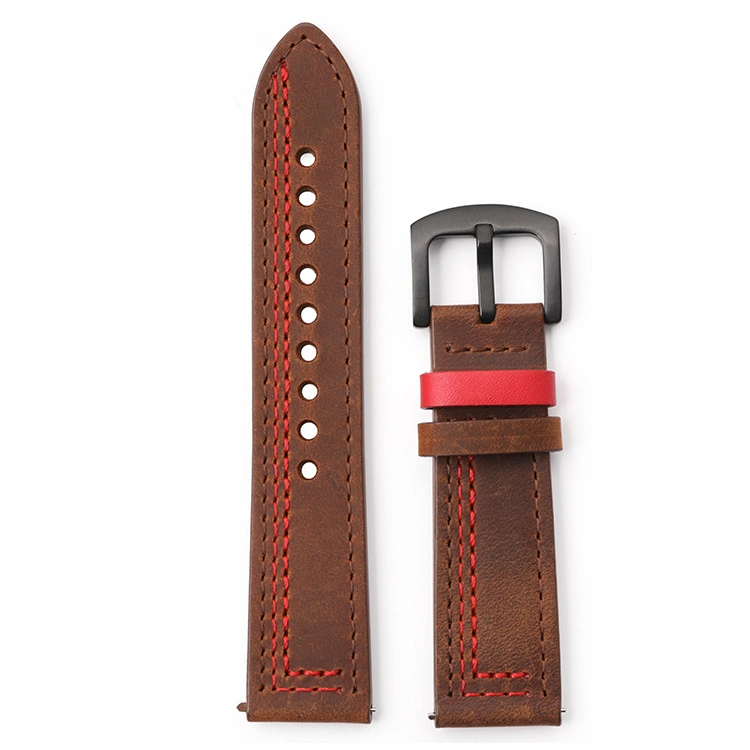 Genuine Leather Watch Band for Man&Woman 20mm 22mm for Quick Release Pin Leather Watch Strap