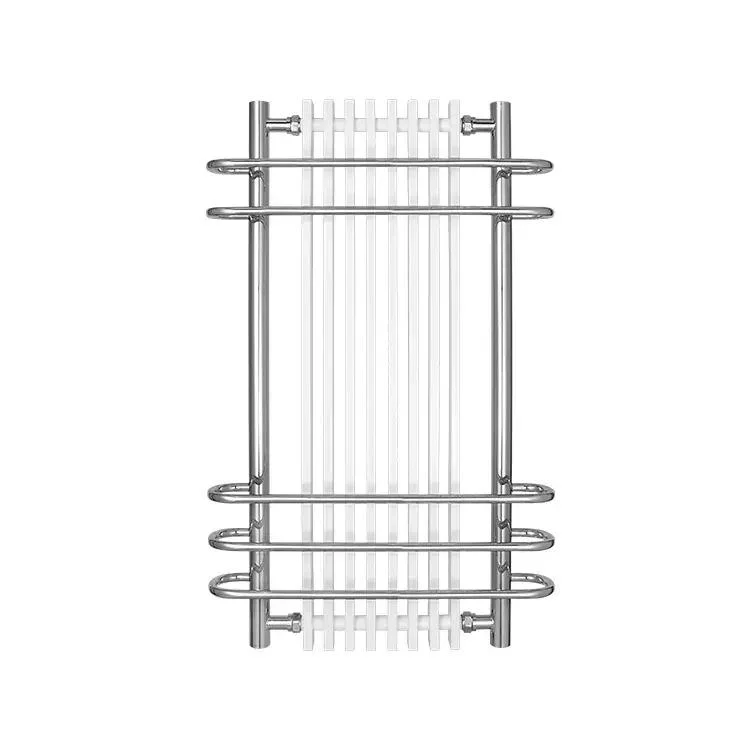 Doz Classical Central Heating Radiator Bathroom White and Chrome Designer Radiator