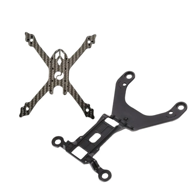 Custom CNC Machining Drone Gimbal Camera Shock Absorber Plate Bracket Front and Rear Hangers Aluminum Alloy Metal Parts