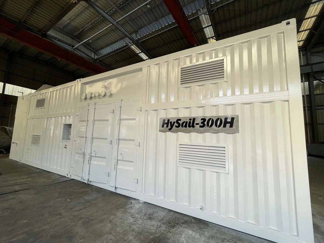 Container Typ Erdgas Dampf Wasserstoff Produktionsanlage H2 Anlage Wasserstoffgenerator