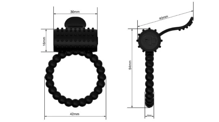 Conejo impermeable silicona bloqueo de retardo fino pene eléctrico formación de vibración Anillo de calce delgado