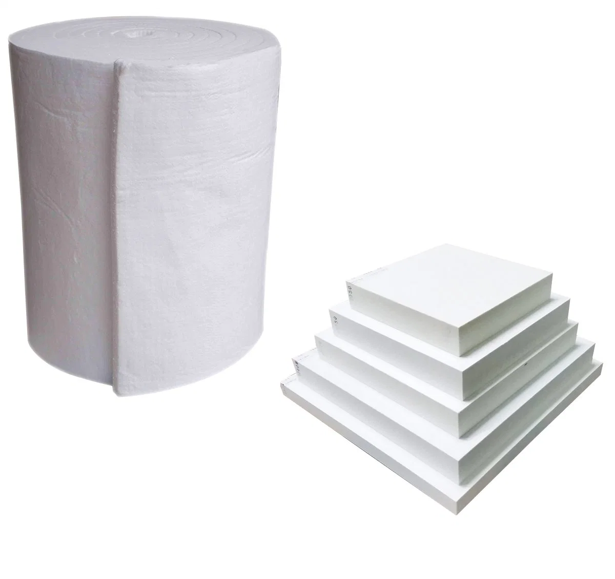 Quality High Refractoriness Ceramic Fiber Aluminum Silicate Wool Blanket Roll for Kiln