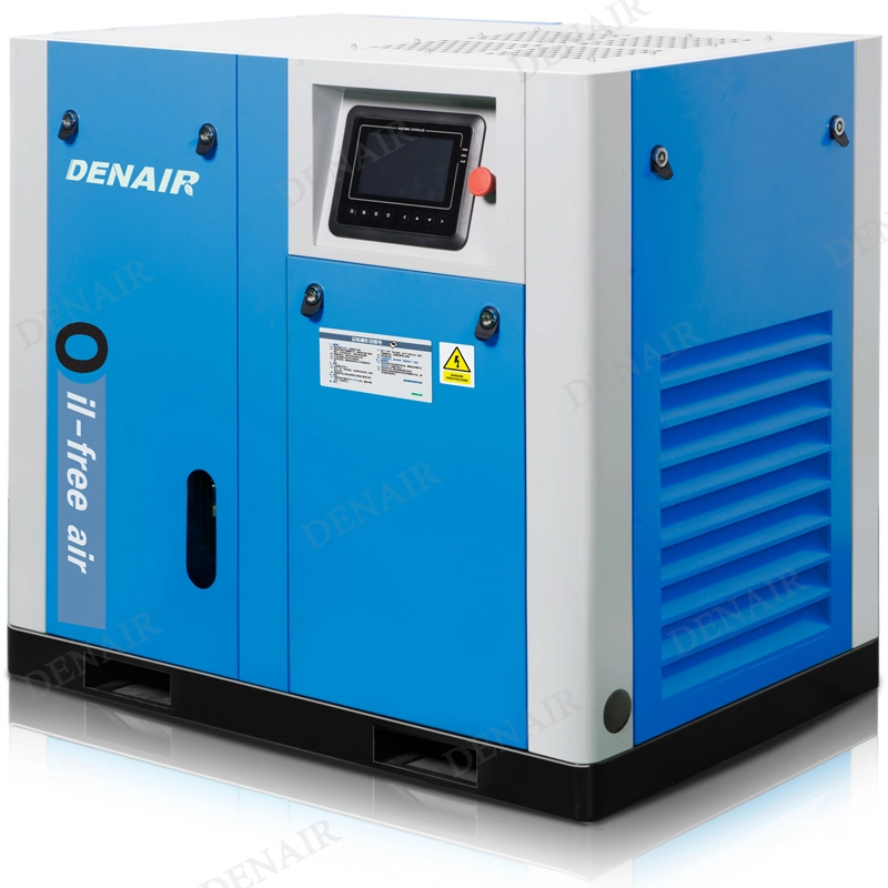 215 HP 8 10 Bar VSD Oil-Free Rotary Screw Air Compressor With CE