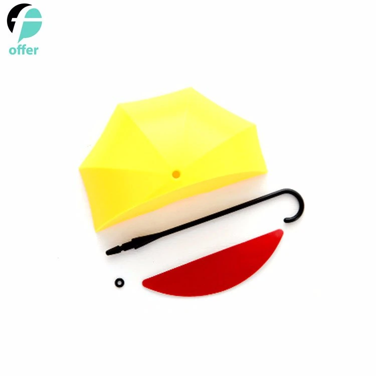 3PCS Sets Colorful Traceless Nail-Free Umbrella Shape Glue Hook Sticker