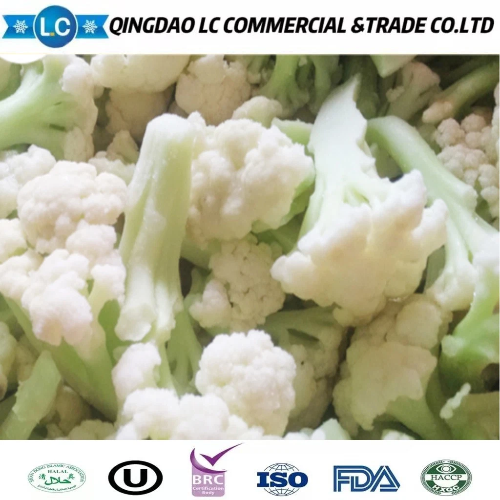 Wholesale/Supplier Organic Green Vegetables Fresh Frozen Cauliflower