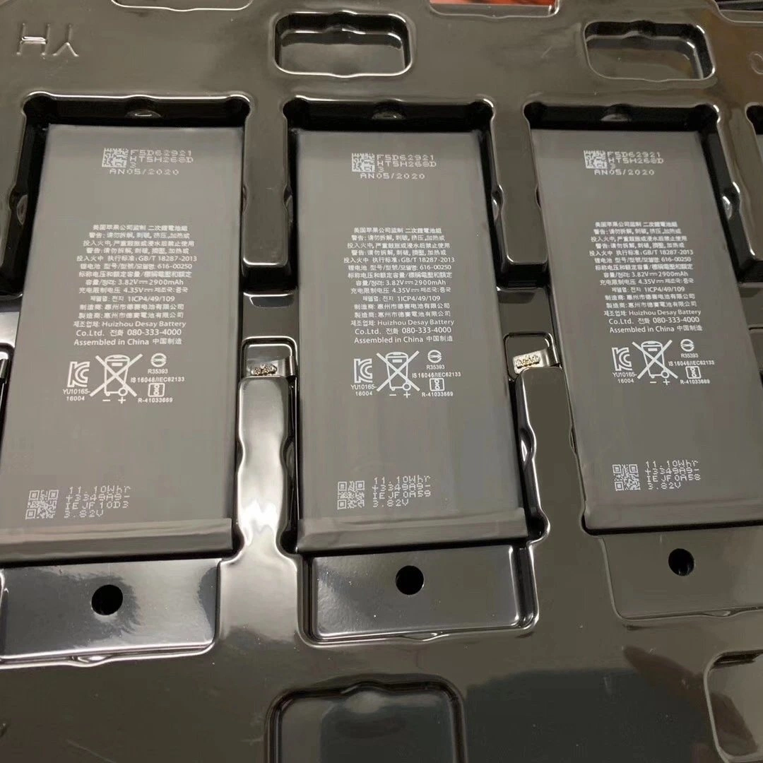 Recargable de alta capacidad dual de bateador IC fuerte protección de la batería para iPhone XR