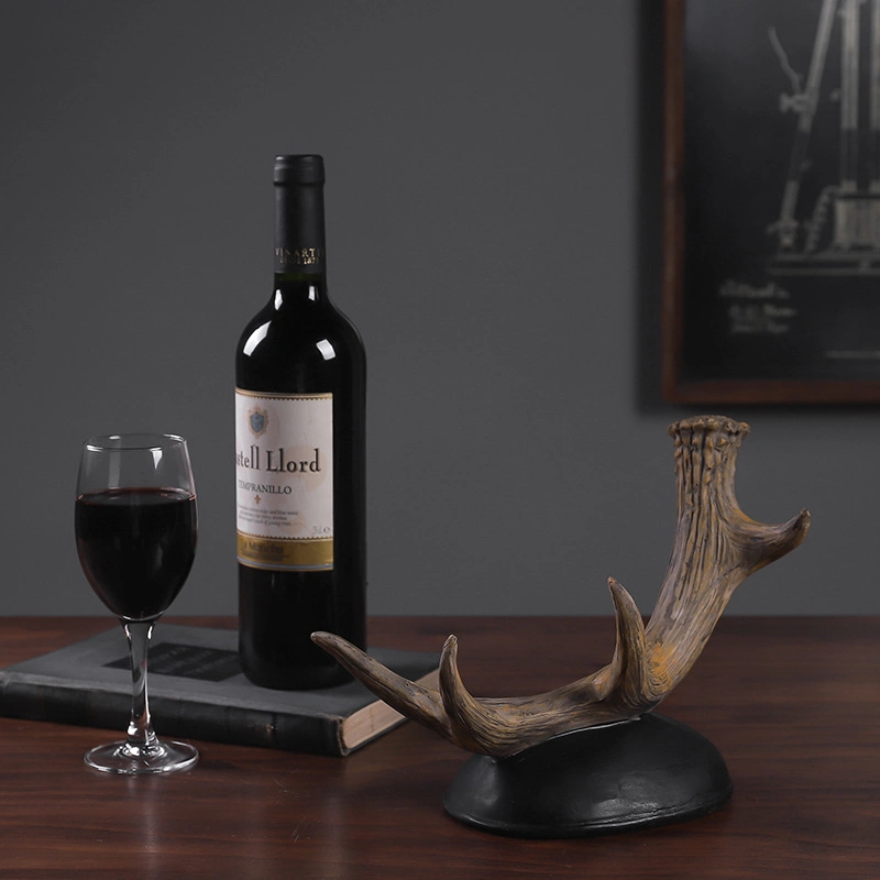 Custom Wine Bottle Holder Antler Wine Holder Christmas Wine Bottle Holders