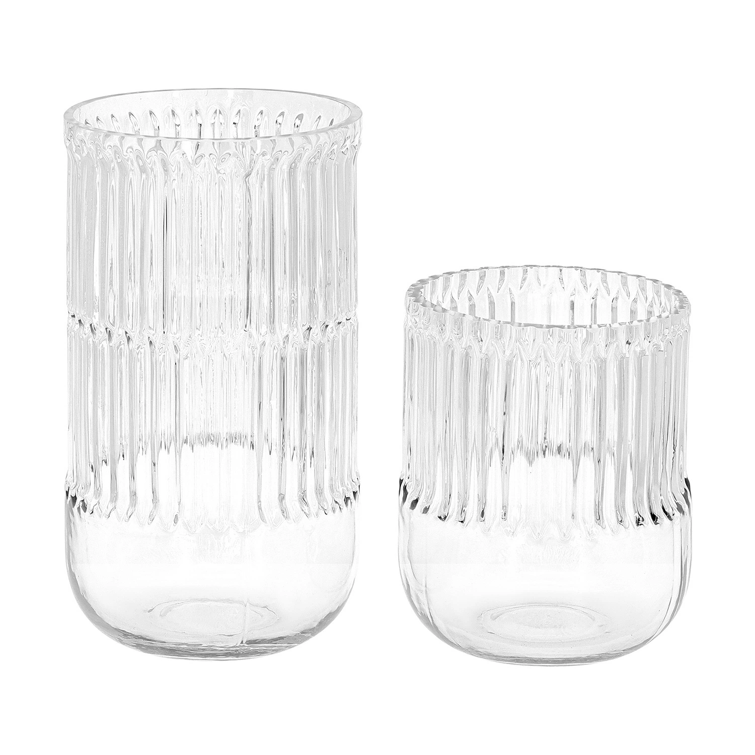 Bonne réputation élégant Life texture vases en verre pour la décoration de maison Fleur