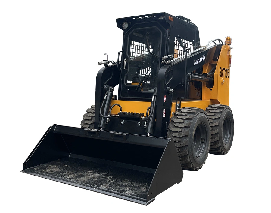 Skt105 Mini Small Wheel or Tracked Skid Steer