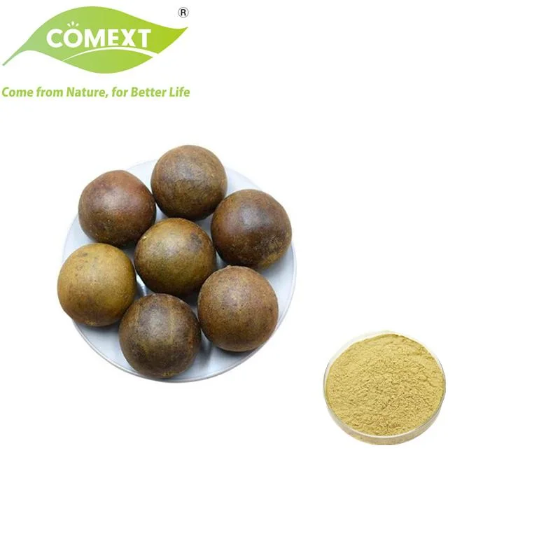 Comext Factory Kosher Halal Fssc HACCP Certified Natural Sweetener Momordica Grosvenori Swingle Monk Fruit Extract