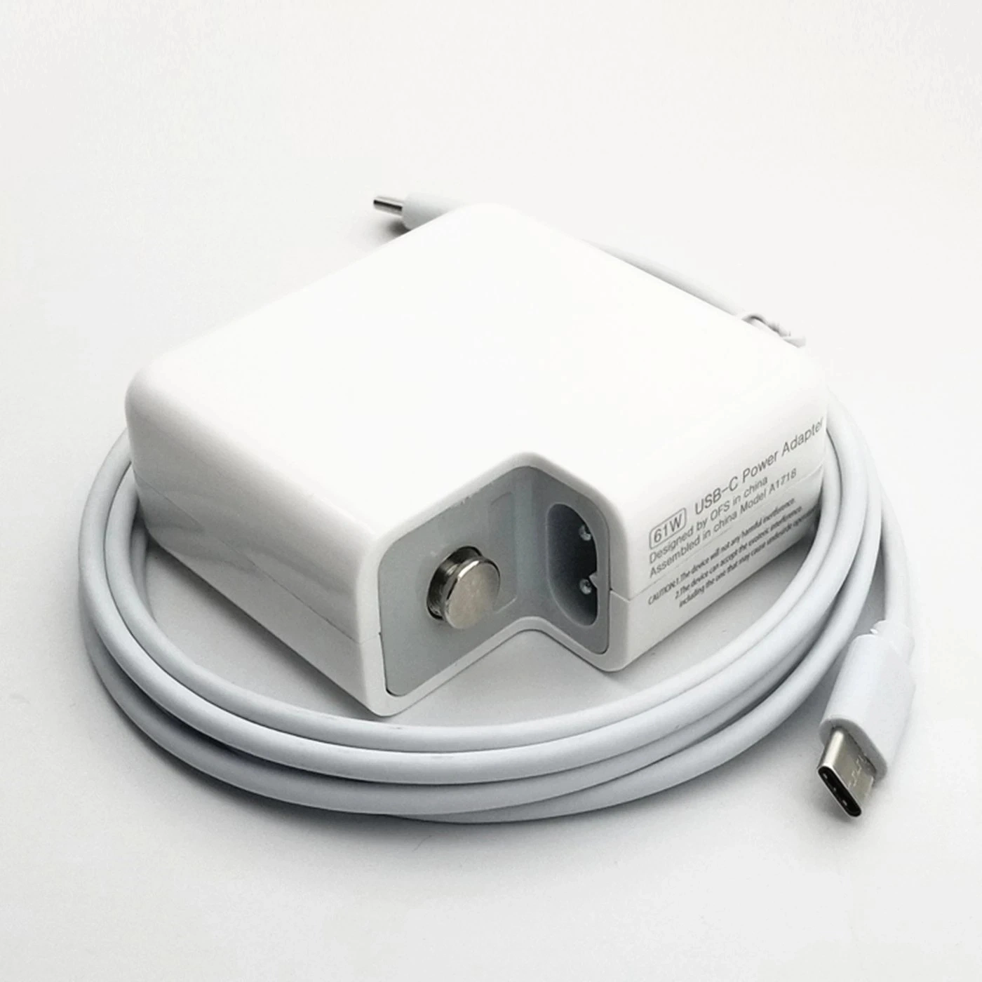 2023 chargeur pour ordinateur portable OEM 87W, à vendre à chaud, 61W USB-C PD Adaptateur 30W Type-C pour MacBook