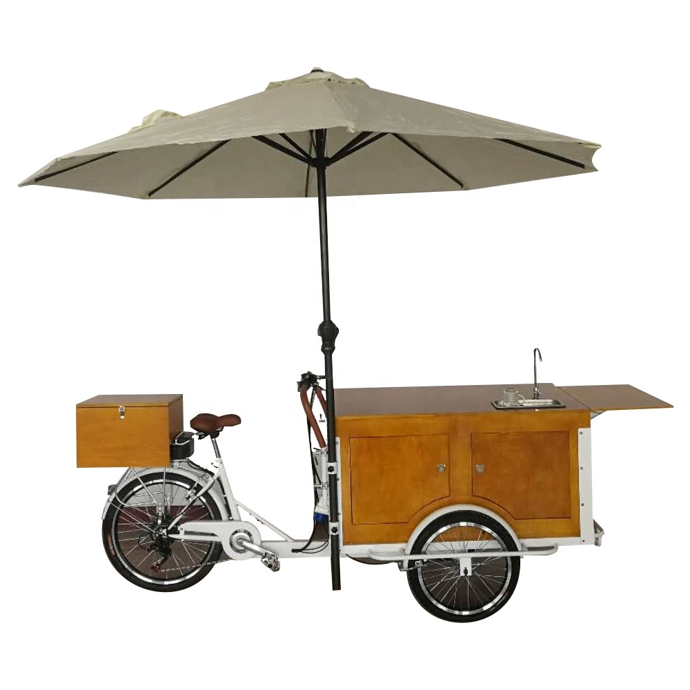 Tune Customized Electric Coffee Bike Mobile Shop Used Coffee Cart