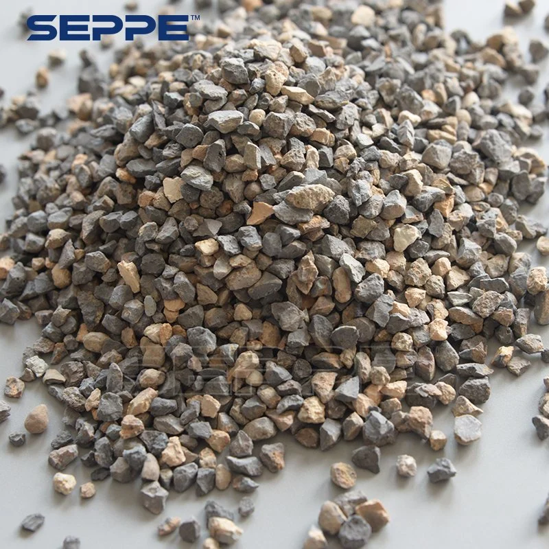 Metallurgical Grade 86% Al2O3 Rotary Calcined Bauxite with 0-1mm 3-5mm