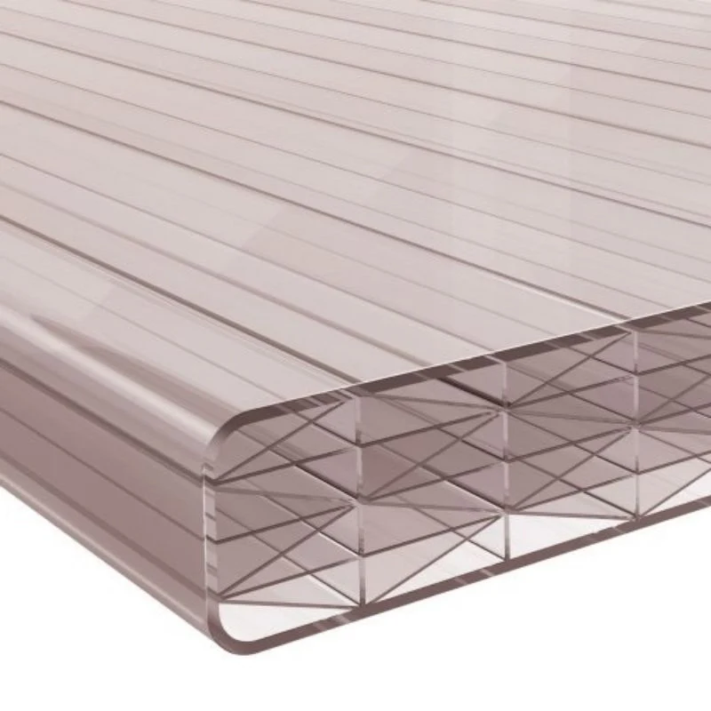 Four Layers Hollow Poly Carbonate Sheet