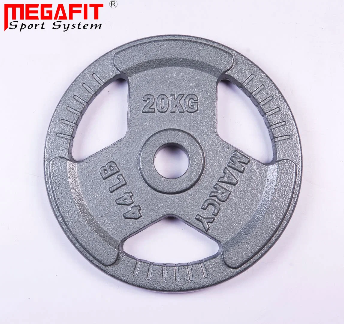 Supply Weight Bumper Plates Grey Cast Iron Barbell Weight Plates