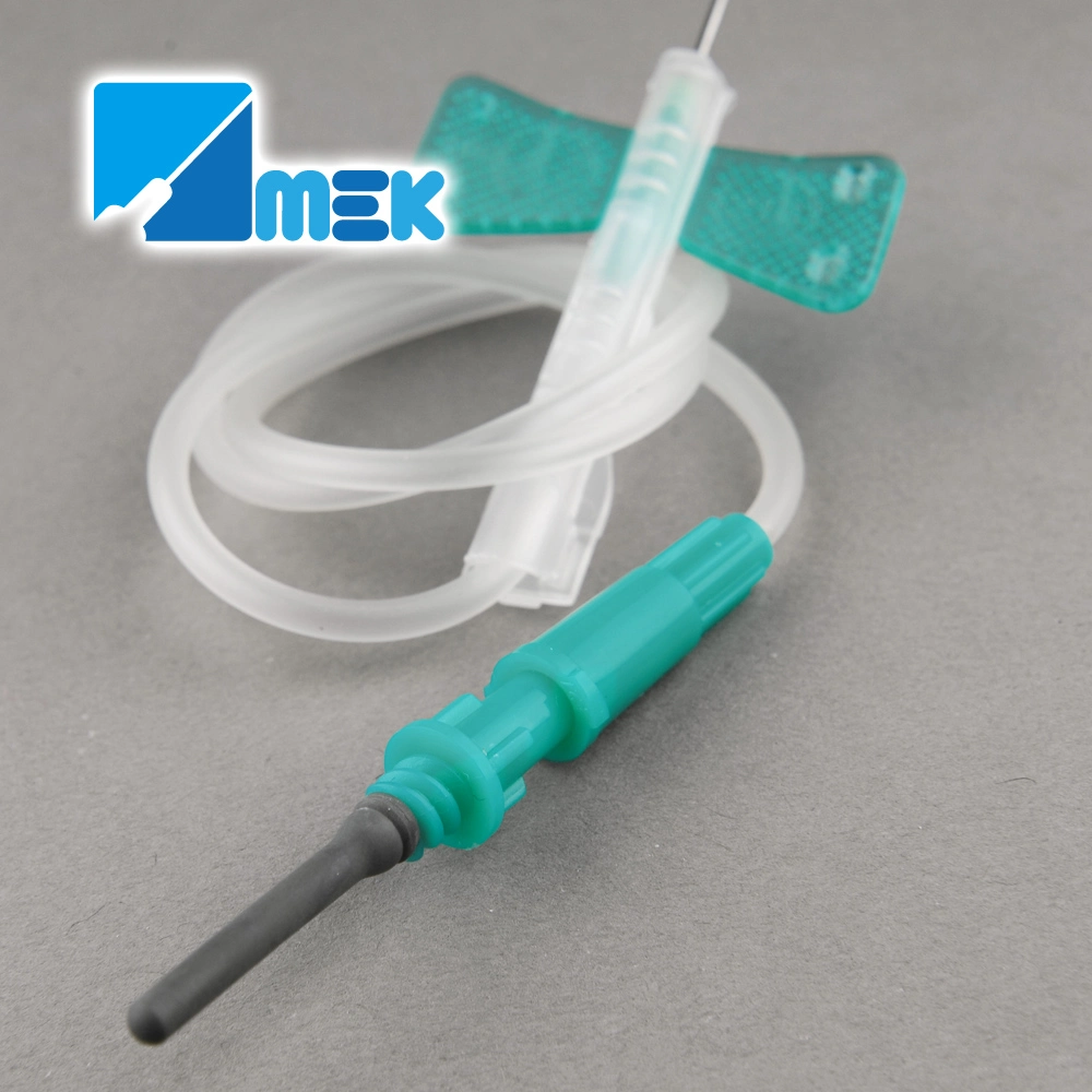 Disposable Safety Butterfly Sampling Blood Collection Needle with 18-25g CE510kisomdsap