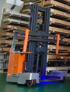 Electric Forklift Reach Truck Side Loader Stacker Electric Pallet Truck Reach Stacker Electric Pallet Truck Electric Multi Directional Forklifttfc40