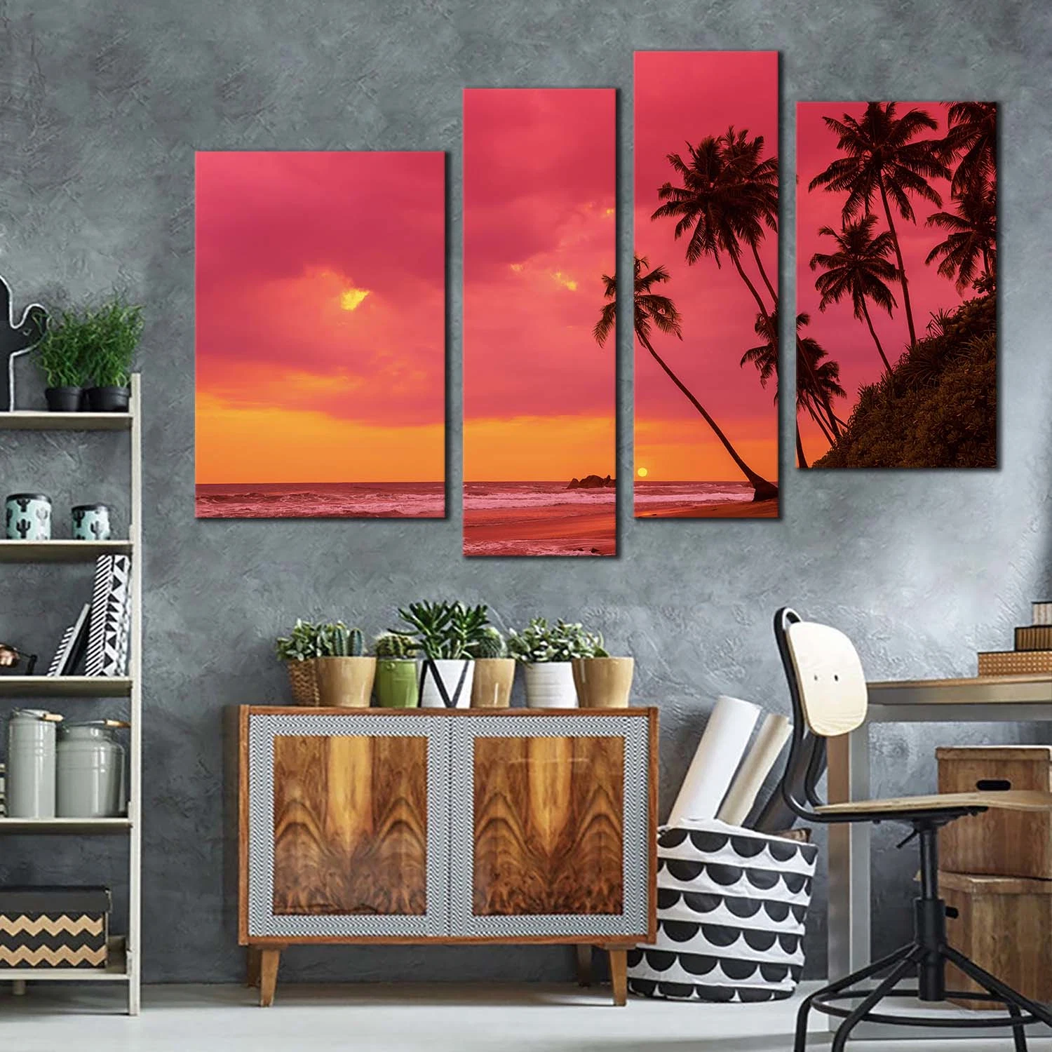 Wall Decor Modern Canvas Painting 50*70, 60*90, 70*130, 80*150, 90*180 Abstract Art Wall Handmade Kitchen Prints