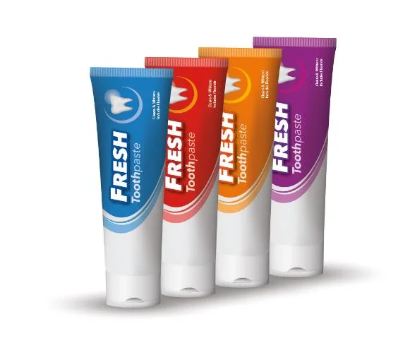 Tube de dentifrice Aluminum-Plastic Emballages pour tubes vides pour les tubes de dentifrice dentifrice petit