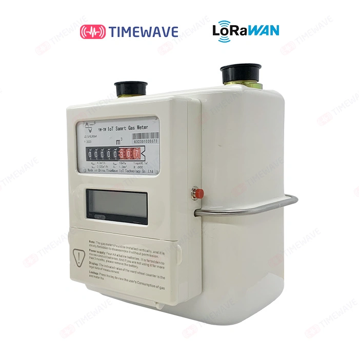 Medidor de gas inteligente con control remoto prepagado y Lorawan / 4G / Nb, G1,6/G2,5/G4
