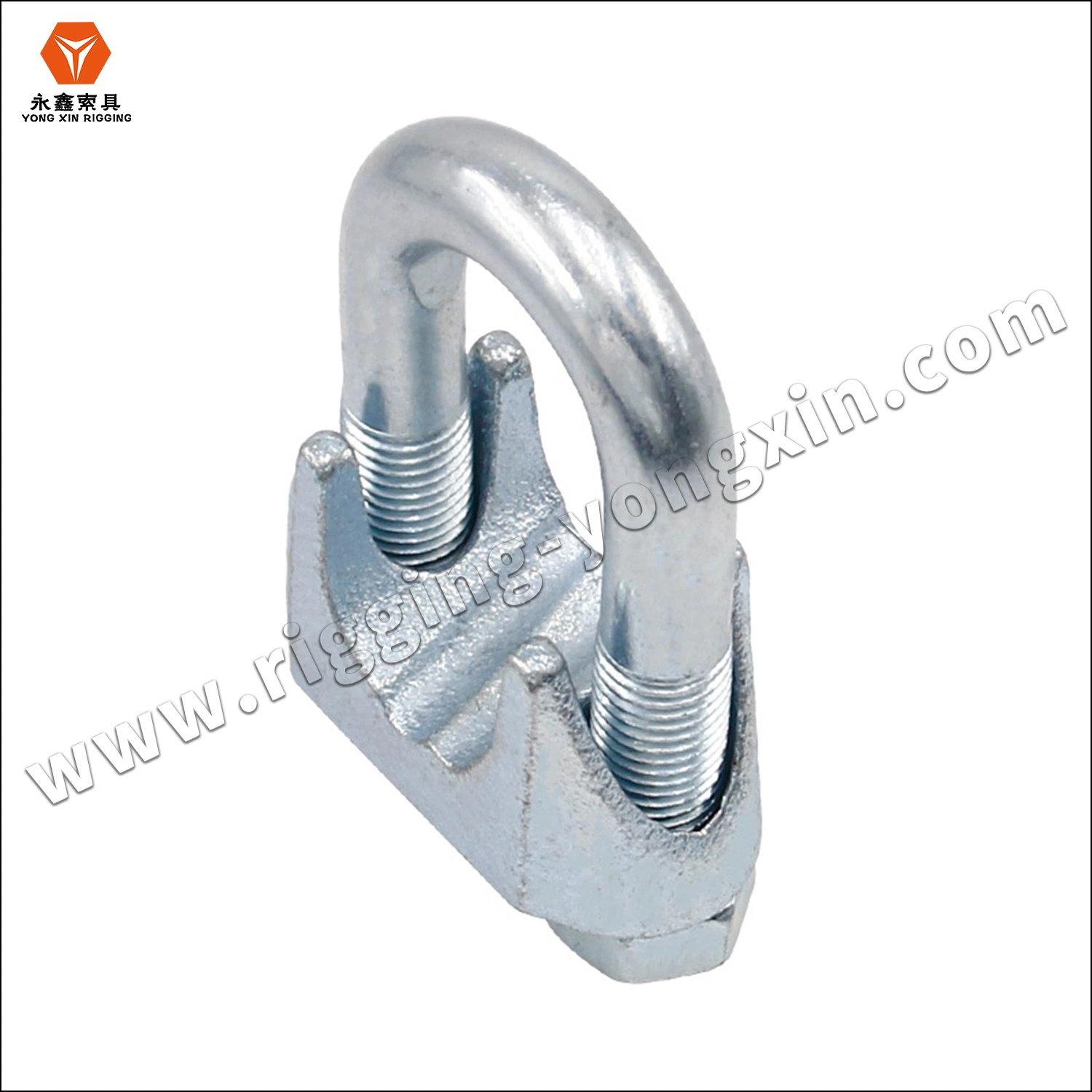 Factory Direct Sales DIN741 Steel Wire Rope Clip for Rigging Hardware