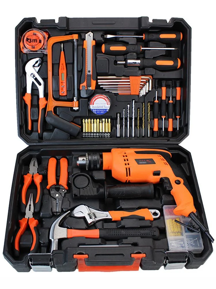 Großhandel Hardware Power Tools Elektrische Bohrer Set Multifunktionale Reparatur High-Power Sätze