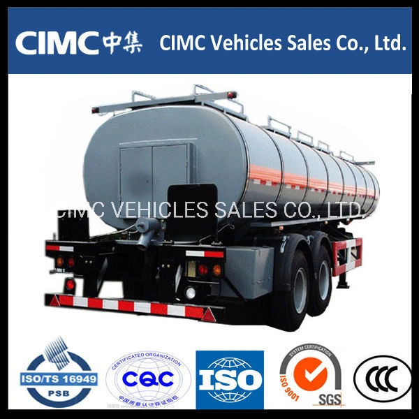 Cimc Used Aluninum Fuel Oil Water Adr Tank Bitumen Asphalt Tankers