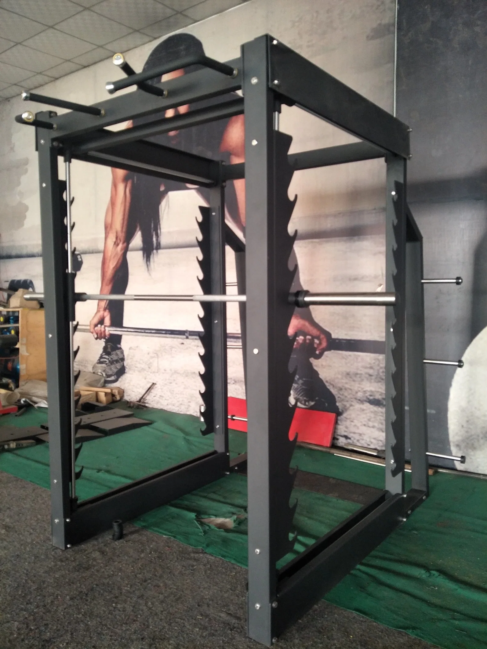 Commercial Sporting Goods 3D Smith Machine Gym Equipment