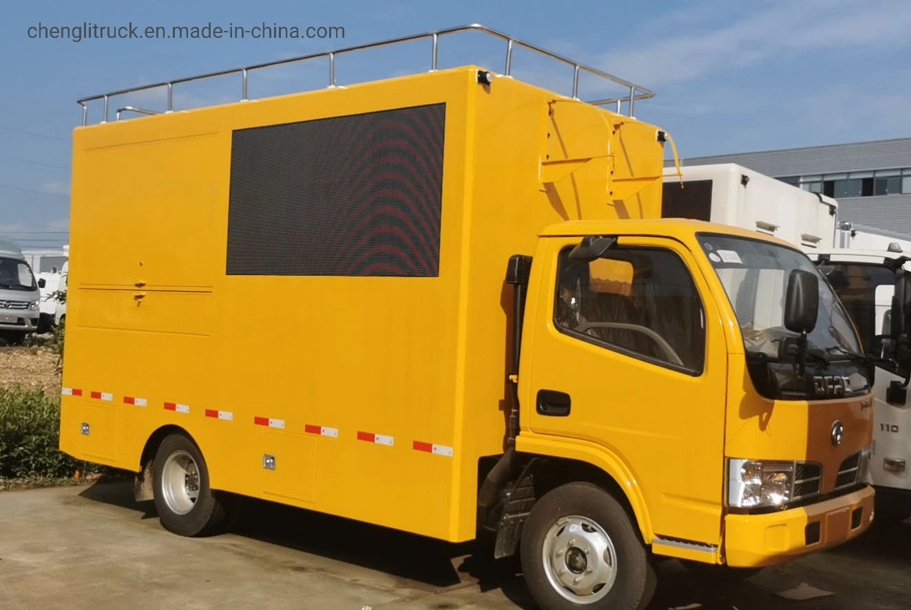 Dongfeng 2020 Nuevo diseño móvil con diesel y el camión de patrulla con tamaño personalizado