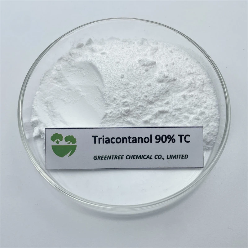 PGR أوراق نبات الستانول منظم النمو في النباتات المسحوق 1-Triacontanol 90% TC