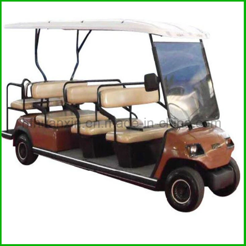 14 Seater Amusement Park Electric Sightseeing Bus Tourist Price