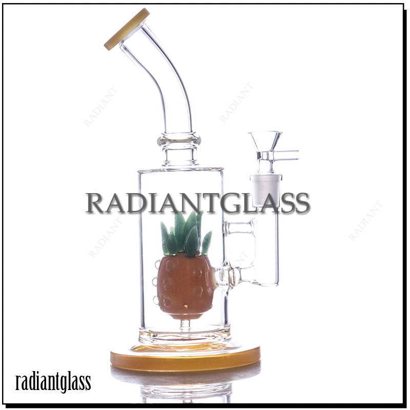 Fabrik Großhandel Percolator Glas Ananas Rauchen Rohr Hookah Crack Rohre