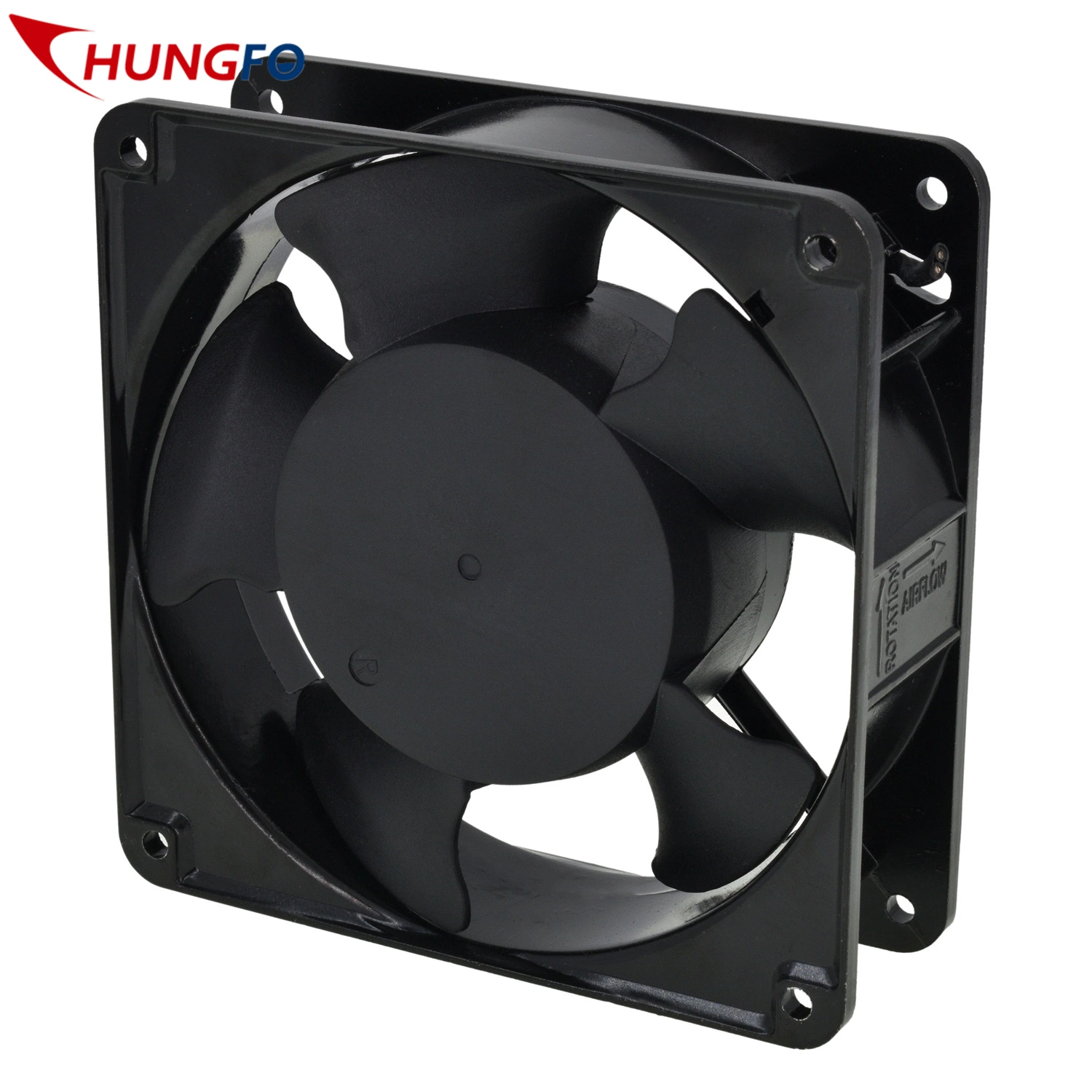 Electric Brushless Aluminum Housing 120X120X38mm Axial Freezer AC Cooling Fan