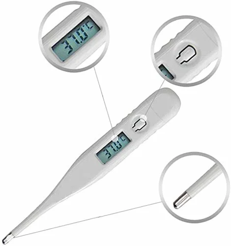 CE LCD-Hintergrundbeleuchtung Display Digitale Achselhöhlen Mund Infrarot-Thermometer in Bestand