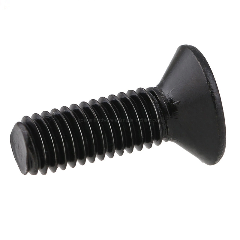 Black Oxide Countersunk Machine Screw, Countersunk Socket Head Screw