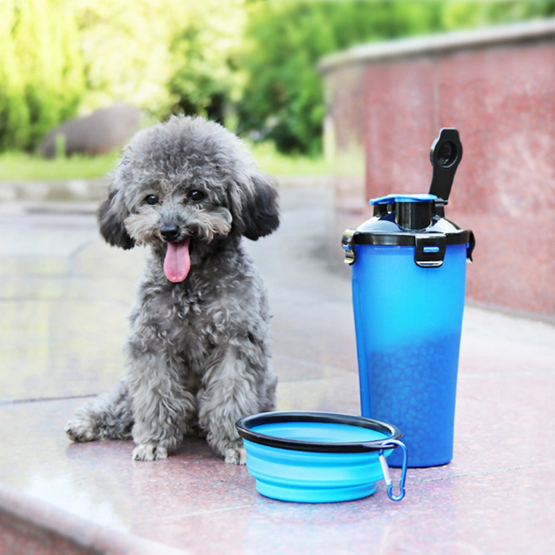 Pet Dog Cat Walking Travel Drinking Food Water Bowl Bottle