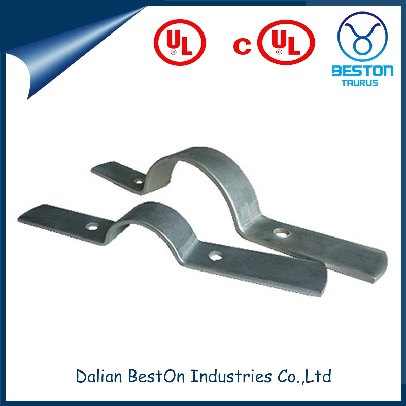 Dalian Beston High-Quality Galvanized Riser Pipe Clamp China Adjustable Band Hanger Riser Clamp Product Free Sample 32 FT-Lb Torque Rating Standard Riser Clamp