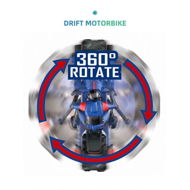 Tiktok Best Seller 1/10 Drift RC Radio Control eléctrico de juguete de motocicletas moto de juguete interactivo para niños motos RC