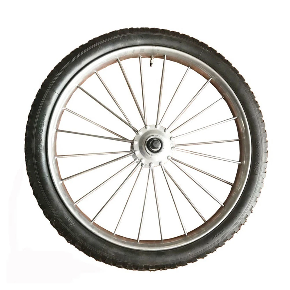 26 Inch Pneumatic Rubber Wheel with Spoke Rim for Bicycle
